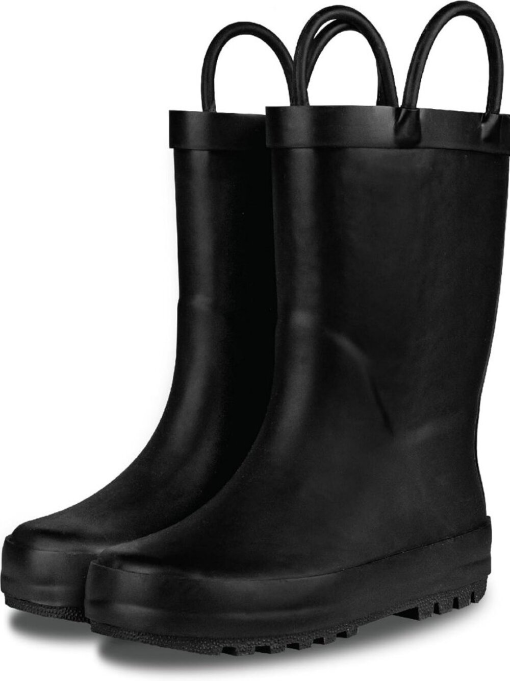 Premium Natural Rubber Rain Boots for Toddlers & Kids | Solid Design, Waterproof